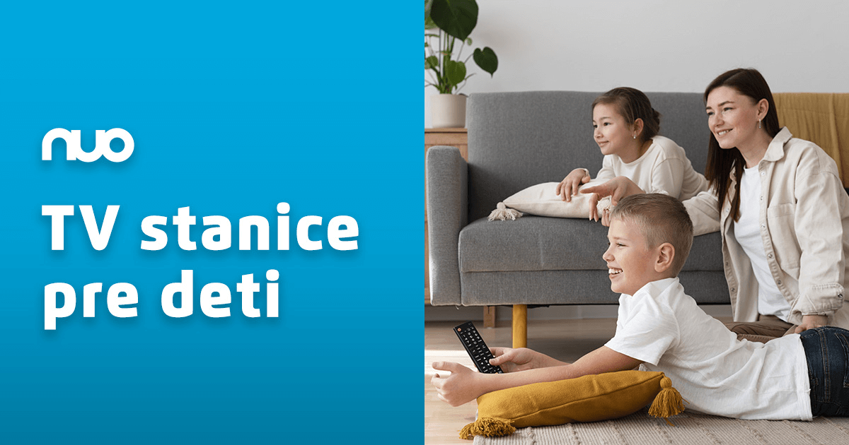 Detské TV stanice v ponuke NUO
